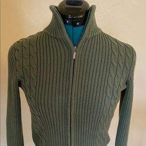 Eddie Bauer Full Zip Sweater